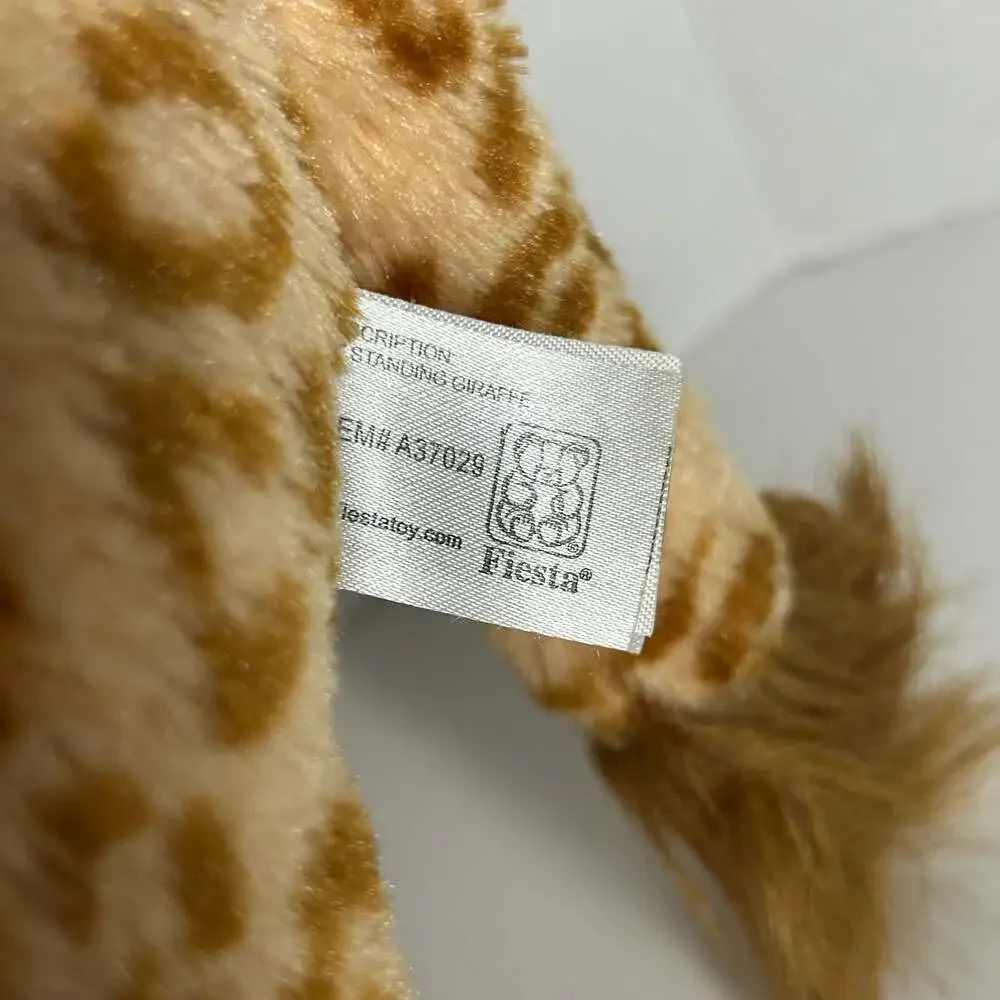 Fiesta Standing Giraffe Plush Stuffed Animal Toy A37029